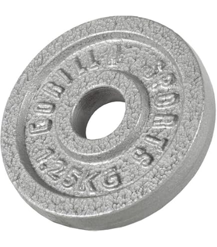 GORILLA SPORTS® Korte halterset 30 kg - set van 2 30 mm