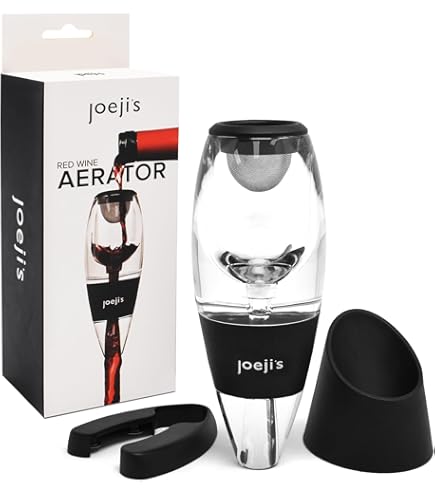 Set Decanter Vino Con Aeratore Istantaneo - Cavatappi, Versatore, Tappo Sottovuoto - Foto 9