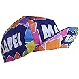 Retro cycle team cap Vintage fixie Mapei Multi coloured