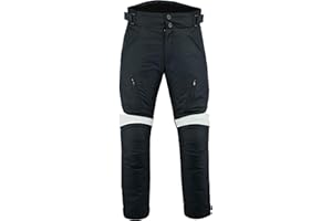 Sterling Sports®Men Textile Waterproof Motorbike Motorcycle Thermal Armoured Trousers Cargo Pant Black Cameo Grey Green