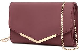 Miss Lulu Pochettes et clutches Femmes Chaîne À Main Bourse De Fête De Mariage Mini Sac À Bandoulière Portefeuille Pratique