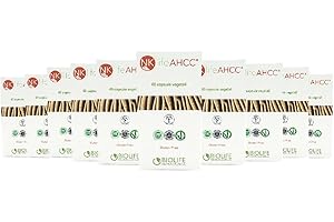 BIOLIFE NUTRACEUTICA NKlife AHCC® [Pacchetto 10 Confezioni da 60 Capsule da 500 mg] [Prod.Registrato al Ministero della Salute] Supporto Sistema immunitario Prodotto VEGANOK