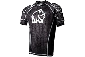 ND Sports K-REY-RRP200L Rhino Pro Body Protection Top Adulto Grande, Negro, L