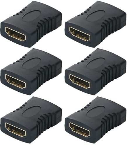 Hdmi 2.1 VCELINK Adattatore HDMI Ad Angolo Retto 8K, Connettore HDMI A 90 Gradi, Adattatore HDMI Maschio A Femmina 2.1 Placcato Oro Supporto 8K A 60Hz Per TV, Laptop, Monitor, Lettore DVR