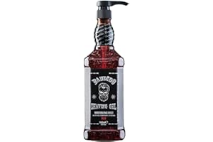 ‎BANDIDO MAXIMUM HOLD AQUA HARD WAX Bandido Shaving Gel Men Red & Blue 1000ml Rasiergel Transparent Männer Rasur Herren nicht-schäumend präzise Rasur der Bartkonturen mit jeder Rasierklinge Rasiermesser Herren verwendbar (Red 1000ml)