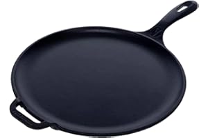 VICTORIA Żelazko indukcyjne, żeliwne, emaliowane do pizzy, omlety 30 cm, ogień, grill, piekarnik, płyta ceramiczna, gazowa, bez toksycznych PTFE