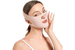 SexxLady 1PCS Fascia Viso Lifting,Doppio Mento Maschera,Fascia per il lifting del viso,fascia mento lifting,per viso rassodante