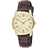 Casio Erkek yetişkin MTP-V001GL-9BUDF Kol Saati Kahve Standart