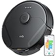 eufy X8 Pro Robot Vacuum Cleaner with Mop, Twin-Turbine™ 2× 4,000 Pa Powerful Suction, Active Detangling™ Roller Brush, and iPath™ Laser Navigation for Pet Hair Deep Cleaning on Carpet