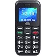 Trevi SICURO 10 Telefono per Anziani Tasti Grandi, Display LCD 1.77”, Cellulare con Funzione SOS, Ripetizione Vocale dei Nume