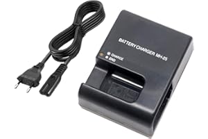 KWTOUL Caricabatteria MH-25/25a per EN-EL15/EL15a/15b Batteria Compatibile con Nikon D500 D600 D610 D750 D780 D800 D800E D810 D810A D850 D7000 D7100 D7200 D7500 Coolpix Z5 Z6 Z6 1 II Z1 V1II V