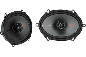 KICKER 44KSC6804 6x8 Zoll Triax-LS Lautsprecher Schwarz