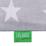 LULANDO Wickelauflage mit 2 abnehmbaren und wasserundurchlässigen Bezügen. 76 x 76 cm. Oberstoff 100 % Baumwolle - 5