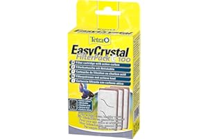 TETRA - Cartouche pour Filtres d'Aquarium EasyCrystal C100 - Pour une Eau Claire et Saine - Facile à Remplacer