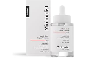 Minimalist Serum for Repairing Damaged Hair | Maleic Bond Repair Complex 05% Hair Serum with Amino Acids, Argan Oil & Squalane | For Women & Men | For All Hair Types | 50 ml