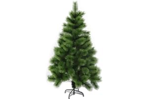 AURSTORE BASA AURSTOR BASA Sapin de Noêl Artificiel PVC 150cm,Arbre de Noel de qualité supérieure,Pieds de Sapin de Noël en Métal