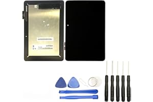 Visiodirect Ecran Complet: Vitre + LCD pour Tablette ASUS T100HA Noir + Kit Outils