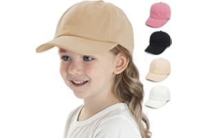 YANWANG Bebé Niños Color Sólido Gorras de Béisbol de Algodón Ajustable Sun-Sombrero para Niños Pequeños Niñas