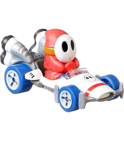 Colección Hot Wheels Hot Wheels - Super Mario Bros - Luigi (GLP37), Coche De Juguete Coleccionable, Ideal Para Fans De Mario Y De Las Carreras, Regalo Divertido