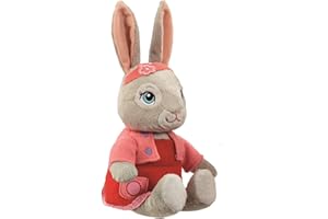 Rainbow Designs PO1570 Official Beatrix Potter Lily Bobtail Soft Peter Rabbit Cuddly Toys Plush Teddy Bear for Toddlers and Babies