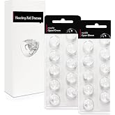 (20 Pieces) Hearing Aid Domes Accessories for Oticon Replacements, Oticon MiniFit (Open 10mm) Domes, Oticon Hearing