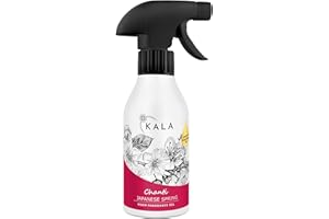‎KALA SCENT KALA - Lufterfrischer Duftölspray CHANTI, Raumspray mit Geruchsneutralisation, Raumduft Spray Hält bis zu 48h, Air Freshener mit Aktiv Neutralisator - Duft Japanischer Frühling, 250ml