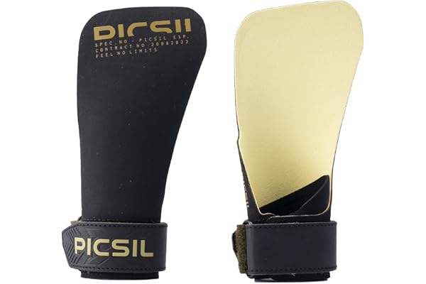 PICSIL - Maniques Phoenix Niveau Professionnel, Grips pour Protection Main Sains Magnésie, pour Cross Training, Calisthenics, Musculation, Fitness