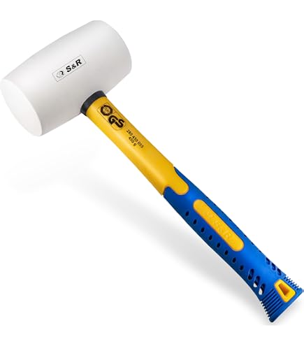 KS Tools 142.1251 Marteau Rivoir Manche Fibre 2,5 KG - Outil Professionnel Robuste Pour Travail Du Métal