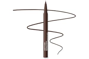 Wet n Wild Mega Last Breakup Proof Liquid Eyeliner, Brązowy Eyeliner w Pisaku, Wodoodporny, Szybkoschnący, Odporny na Rozmazywanie, 16-Godzinna Trwałość, Brown