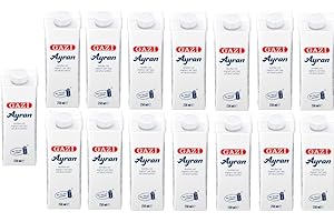 15 x 250ml Gazi Ayran Getränk mit Joghurt und Salz ultrahocherhitzt + Space Riegel von Onlineshop Bormann