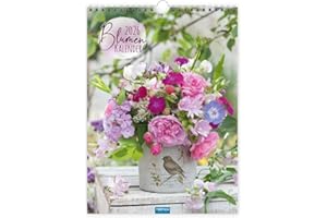 TRÖTSCH - Classickalender | Blumenkalender 2026 : Wandkalender | Blumenkalender