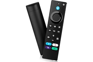 SZILBZ Vocale Télécommande pour Fire TV Stick 4K Max(1è Gén), Fire TV Stick (2è Gén et 3è Gén), Fire TV(3è Gén), Fire TV Cube (1è Gén et ultérieures), Fire TV Stick 4K(1è Gén/2è Gén)