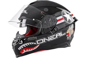 O'NEAL | Motorradhelm | Enduro Adventure Street | ABS-Schale, integrierte Sonnenblende | Challenger Helmet | Erwachsene