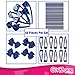 SCHOOL HAIR ACCESSORIES SET FOR GIRLS: 40 pcs, All School Uniform Colours Available, Black, Green, Red, Navy Blue, Headbands, Hair Clips, Hair Bands, Ribbon Bows, Slides, Alice Bands - Back To School.