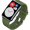 FunBand Compatibile con Huawei Watch Fit Cinturino, Cinturino Traspirante di Ricambio Cinghie di Ricambio in Silicone Cinturi