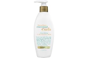 OGX Coconut Milk Curl Defining Cream for Curly Hair, 177 ml