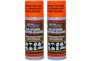 SNO-SEAL Atsko Sno Seal Silicone Water Guard Spray - Imprägnierspray Imprägniermittel DOPPELPACK 2x 380 ml - für Outdoorjacken, Schuhe, Rucksäcke, Zelte, Renner XXL Kulturbeutel