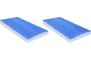 YoyoMeta 2pcs Airbrush Hobby Airbrush Spray Booth Filter Set, Paint Booth Filters Fiberglass Booth Replace Filter Compatible for Master, Paasche