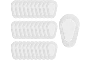 PUERFOCA 30Pcs Parche Para el Ojo Adhesivo Estéril, Parches oculares para el ojo estéril para ojos sensibles, Parches desechables Para Heridas no Tejidos Autoadhesivos, Ideal para tratamientos postoperatorios