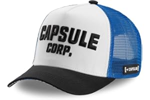 CAPSLAB Casquette Dragon Ball Z Capsule Corp Blanc