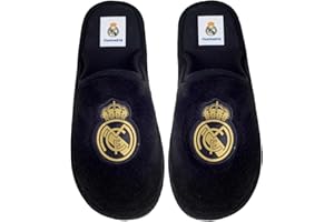 MARPEN SLIPPERS, Zapatillas de casa Real Madrid CF Oficiales Temporada 24/25 para Hombre o Mujer, Ligeras de Invierno