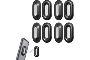 flintronic Magnetisk fjärrkontrollhållare, 4 stycken självhäftande dubbla magneter utan borrning, silikonfjärrkontrollhållare vägg, TV-fjärrkontrollhållare för TV, luftkonditionering, fläkt