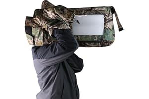 CamRebel Rain Cover for Selected Camcorders Film Cameras (Large, Camouflage)