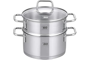 ELO EMGA 520.026 Steam Pan 18/10 Stainless Steel 18 cm Diameter