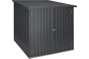 HOGGAR BY OKORU Armoire 3 vélos Arth 3,2 m2 - Garantie 10 Ans - 204x163x163cm. Placard Jardin