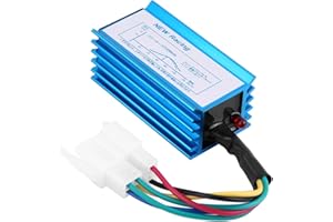 LUPSTY Terisass Ignitor 6 Pin Racing CDI Box Unit Ignitor Coil Motorcycle Ignition Module Replacement Accessories Fit for Motorcycle Pit Bike Scooter ATV+cdi,+6 pins cdi Racing dc scoo