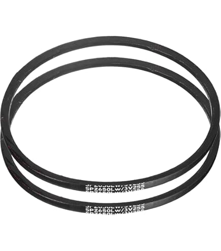 QUARKZMAN 2 Stück SPZ650 Keilriemen 10 x 650, Förderbänder