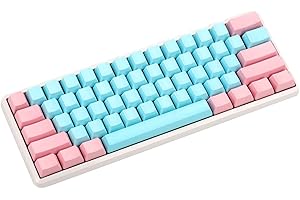 YMDK Npkc 61 87 104 touches Miami épais PBT OEM Profil Keycap pour MX commutateurs GH60 Tenkeyless clavier de jeu mécanique 61 Blank
