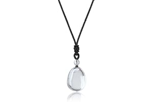 COAI Collier Ajustable Pendentif Goutte d'eau Pierre Femme