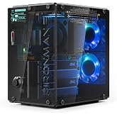 Pironman 5-MAX Caja Raspberry Pi 5 Dual NVMe M.2 SSD PCIe, Mini PC NAS RAID 0/1, Acelerador AI Hailo-8L, Refrigeraci&oacute;n torre